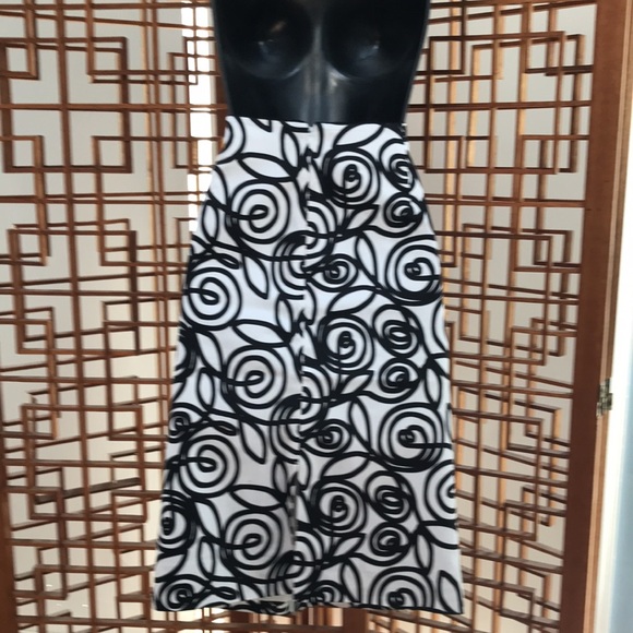 What a skirt!!! NWOT- White House Black Market Never worn- Black/white size 12. - Picture 5 of 6